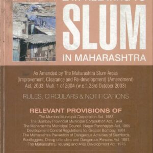 Law relating to slums in Maharashtra - 2004