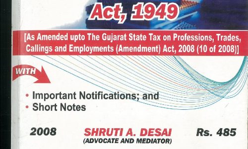 The Bombay Provincial Municipal Corporations Act, 1949 – Gujarat