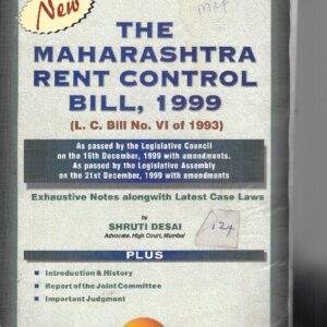 Maharashtra Rent Control Bill 1999