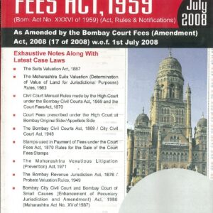 The-Bombay-Court-Fees-Act-1959-July 2008-Edition
