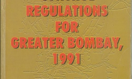 Commentary on Development Control Regulations for Greater Mumbai, 1991 – 2001