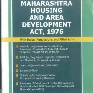 The Maharashtra Housing & Area Development Act, 1976 - 2016